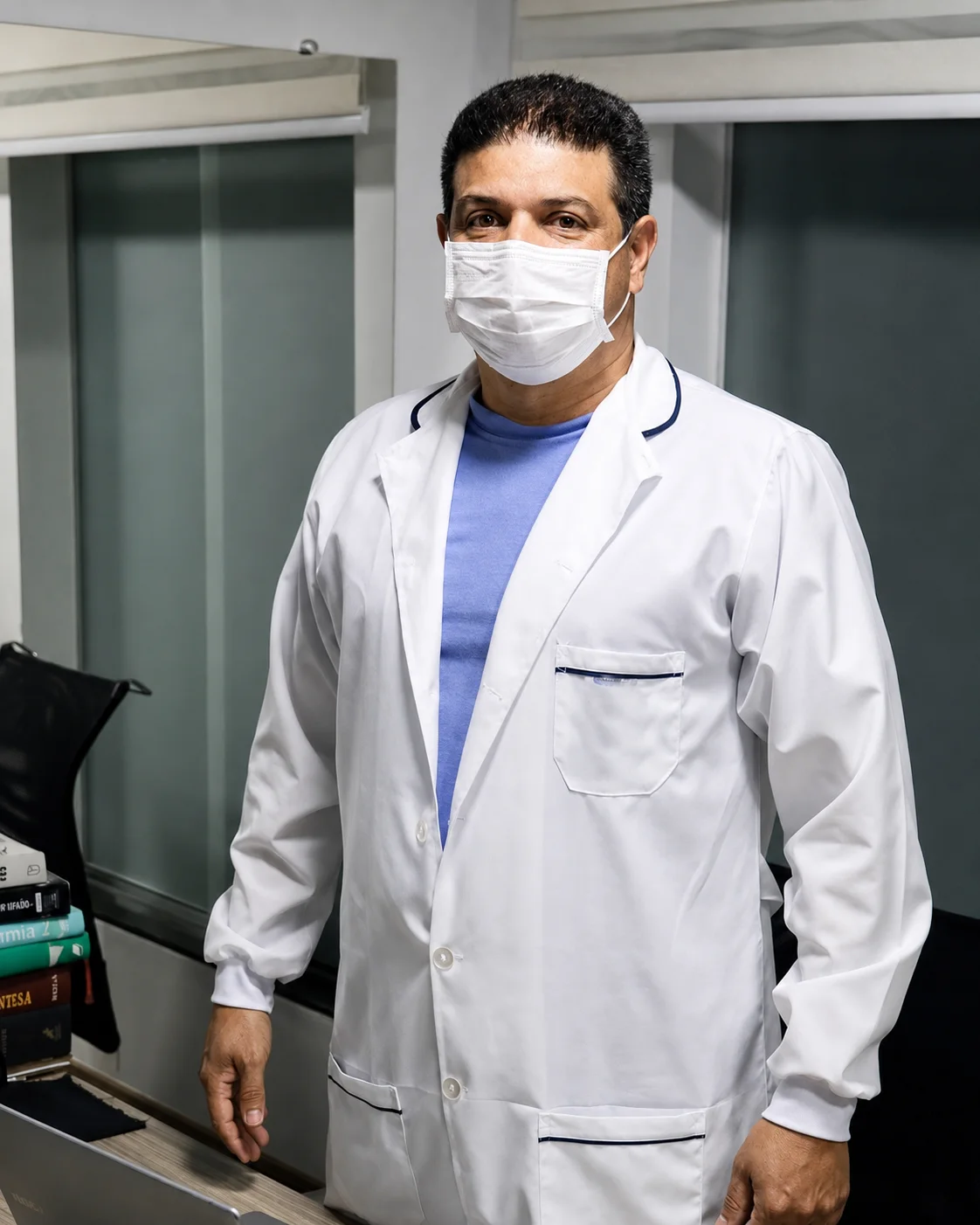 Valdomiro em sua trajetória na enfermagem